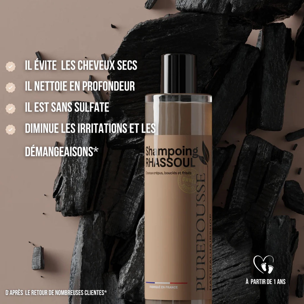 Duo protection : serviette microfibre & Shampoing Rhassoul