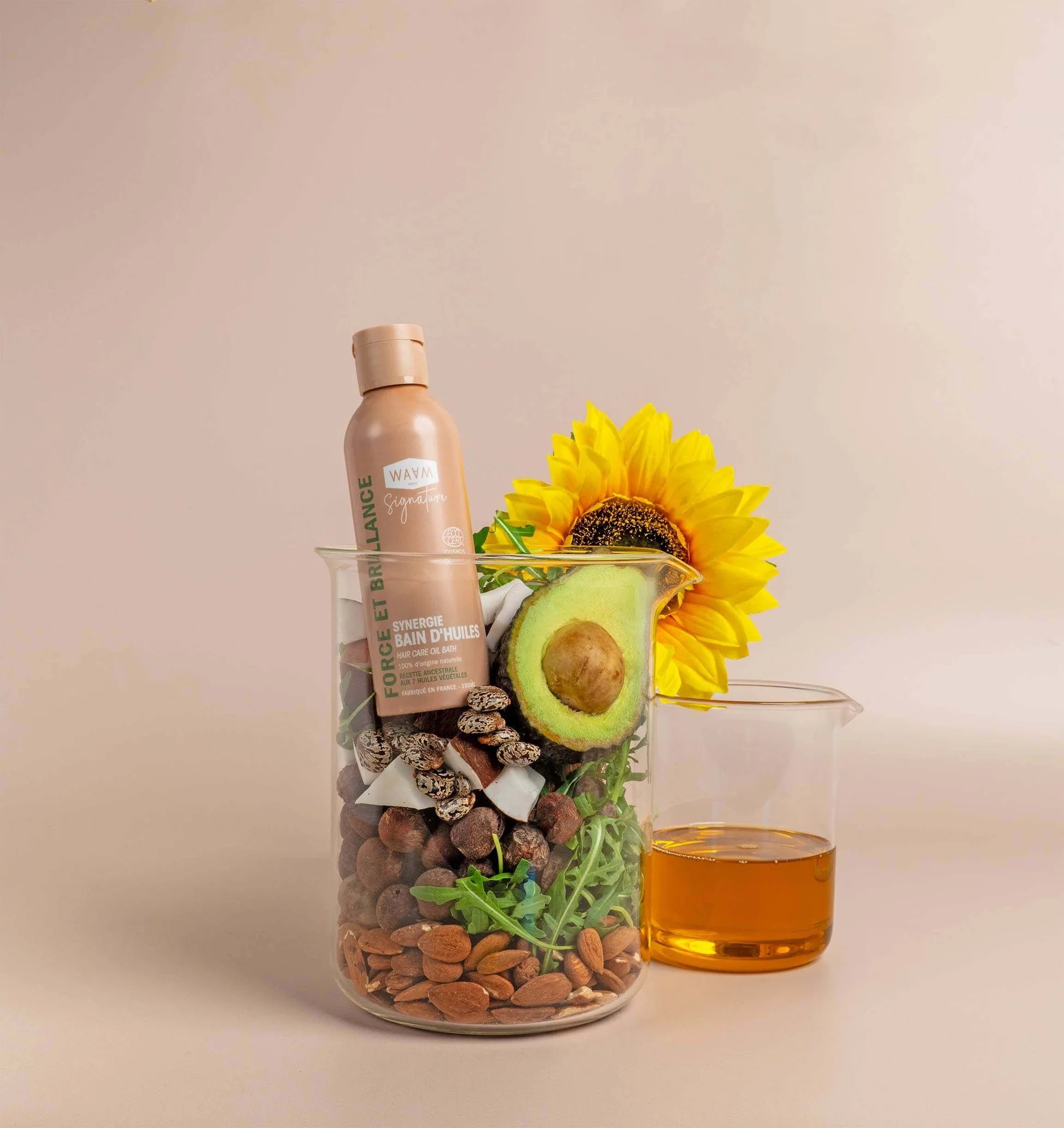 Bain d’huile capillaire ultra nourrissant