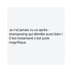 Après shampoing démêlant