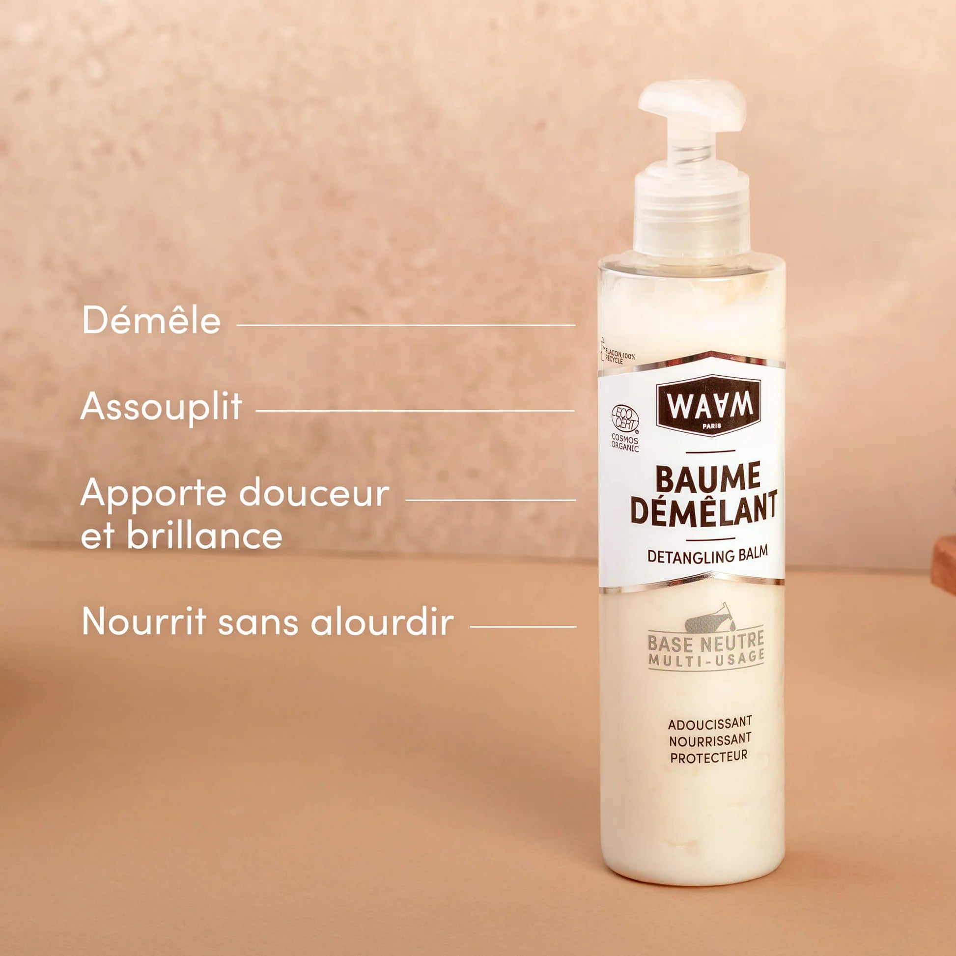 Baume capillaire démêlant