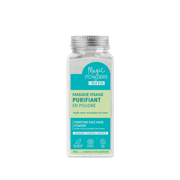 Masque visage purifiant en poudre