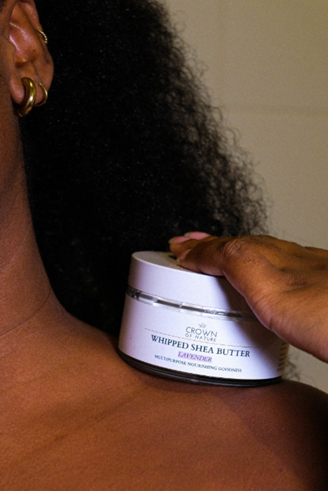 Chantilly de karité apaisante à la lavande