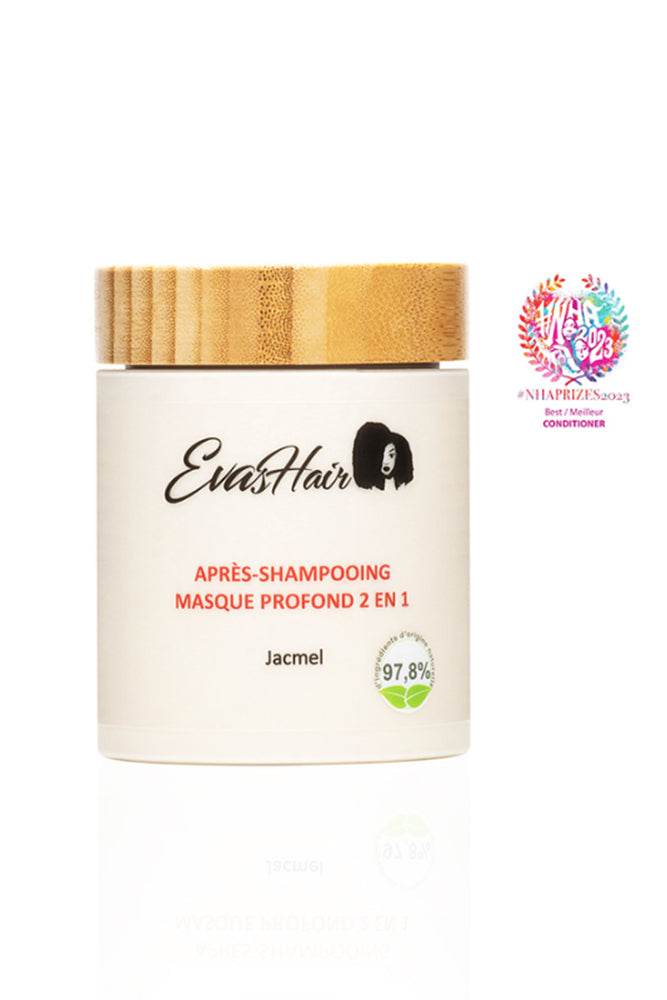 Après shampoing naturel - masque profond 2 en 1