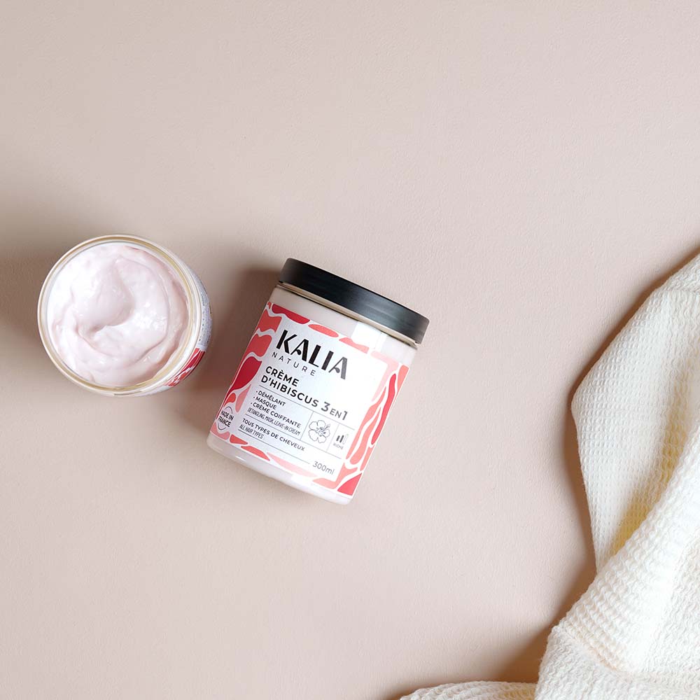 Soin capillaire 3 en 1 à l’hibiscus