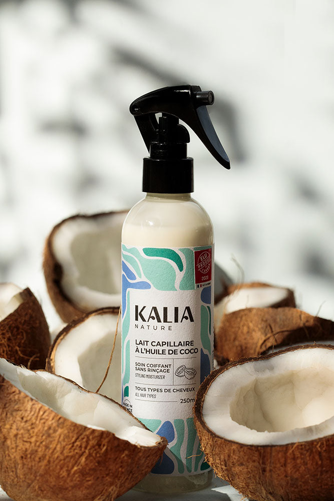 Lait capillaire à l'huile de coco