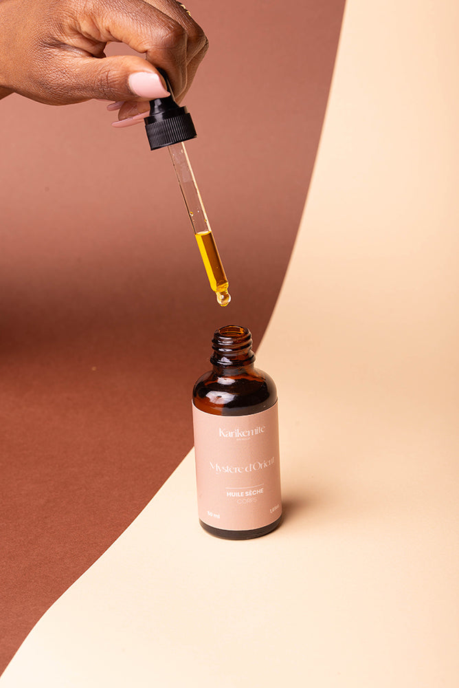 Huile nourrissante corps parfumée