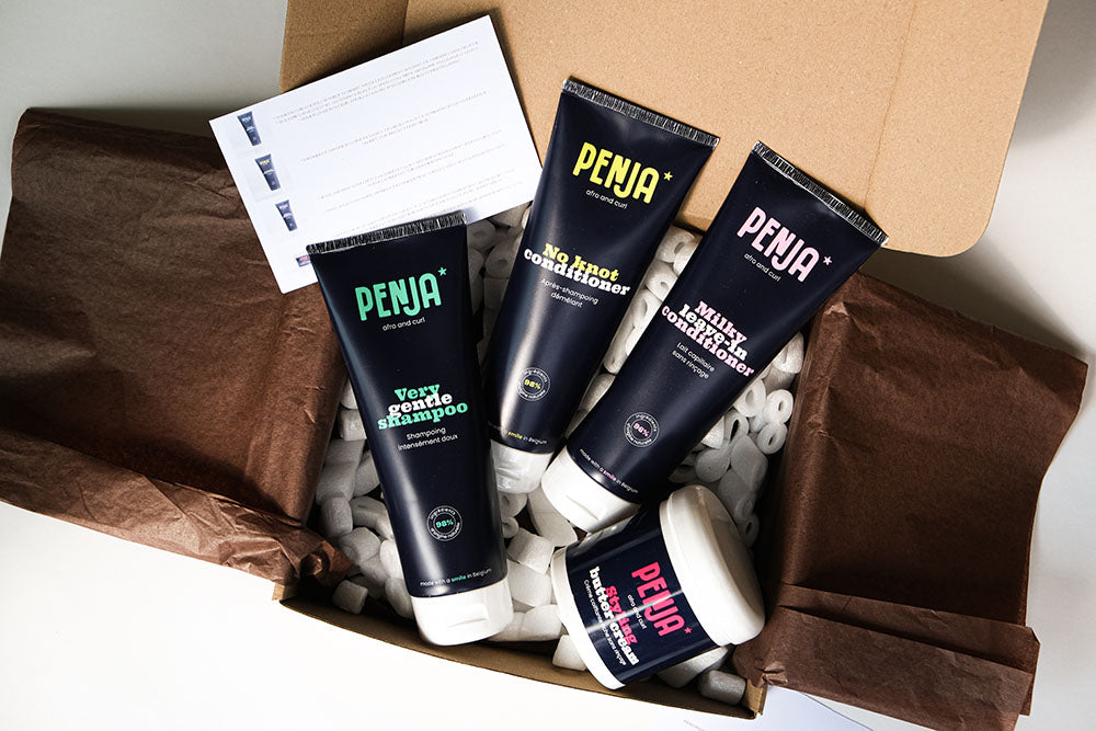 Routine complète cheveux afro