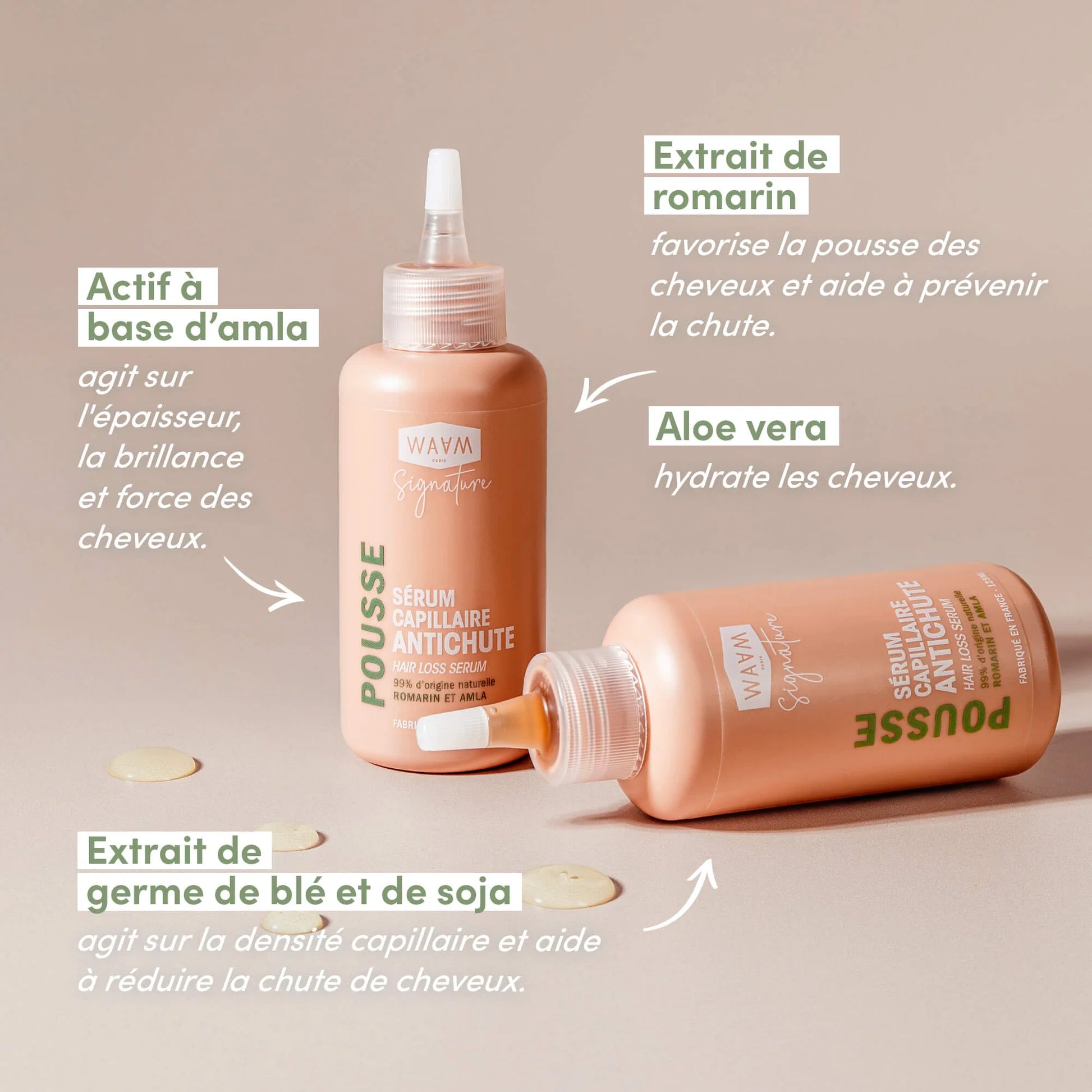 Sérum capillaire chute