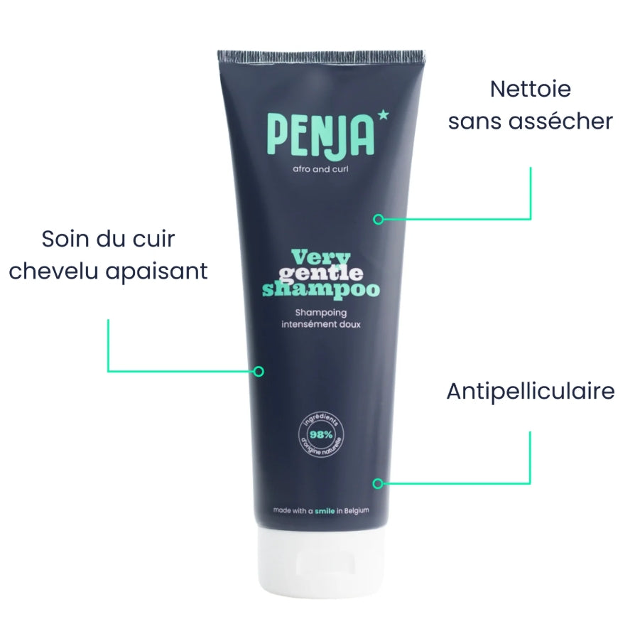 Shampoing doux hydratant et apaisant