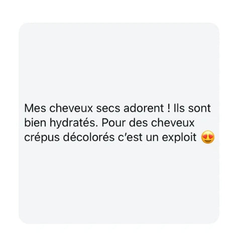 Crème coiffante nourrissante et définissante
