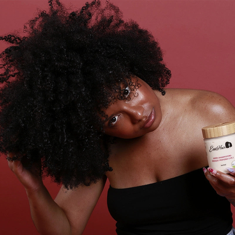 Après shampoing naturel - masque profond 2 en 1