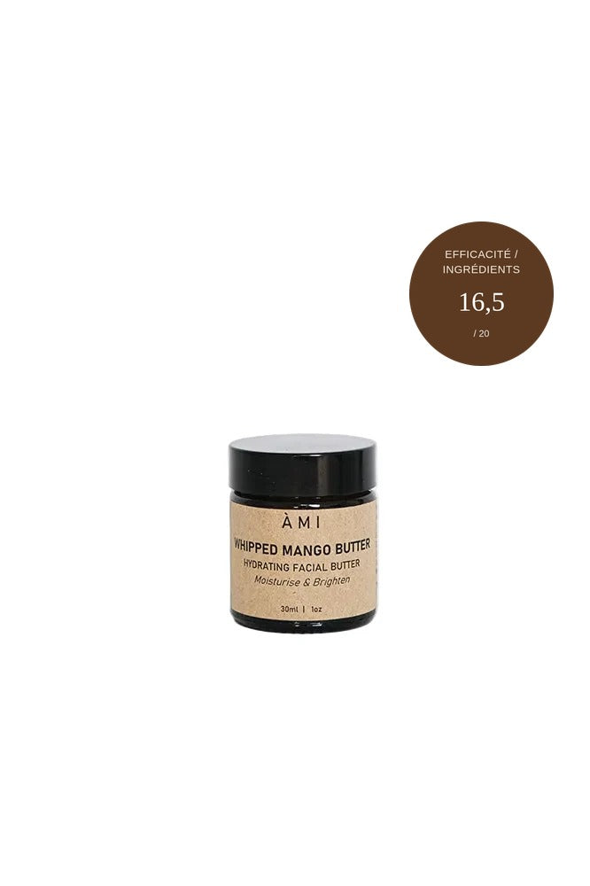 Crème hydratante visage au beurre de mangue fouetté