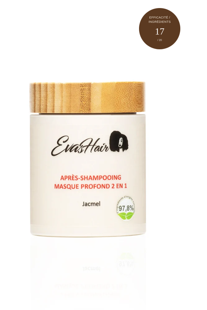 Après shampoing naturel - masque profond 2 en 1