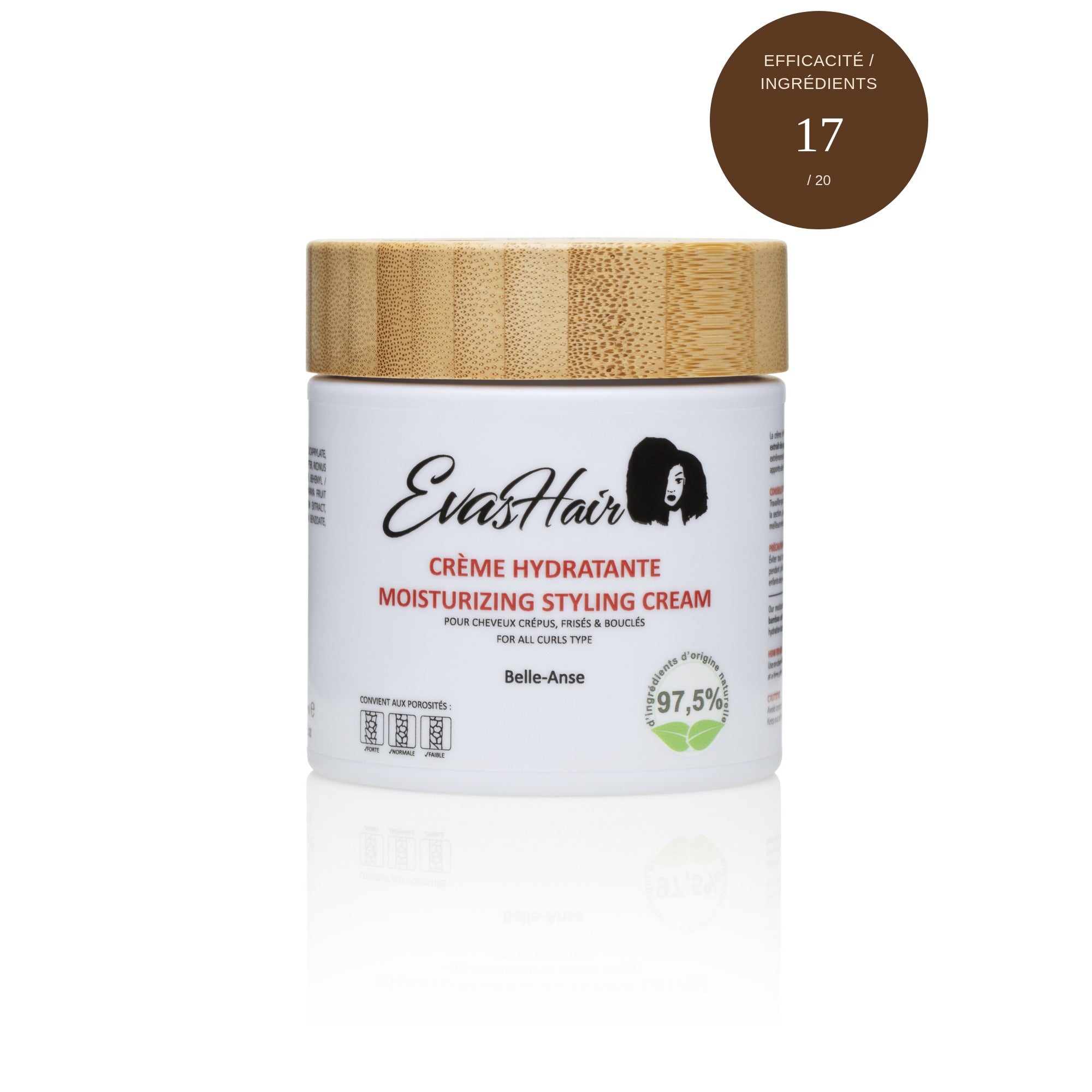 Crème capillaire hydratante