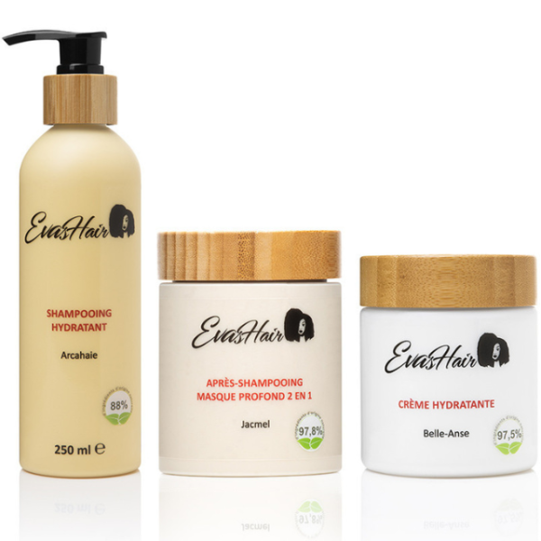 Routine hydratante capillaire