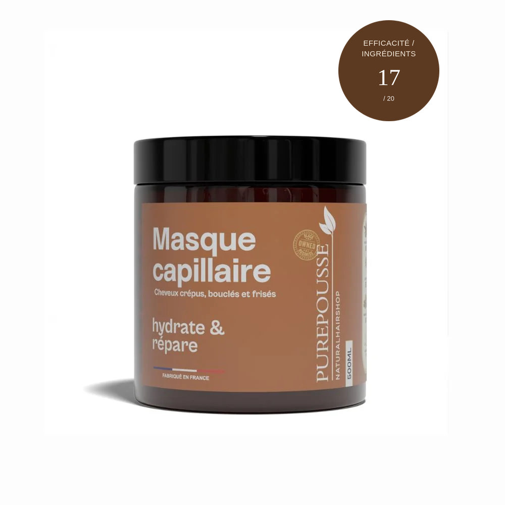 Masque capillaire hydratant réparateur