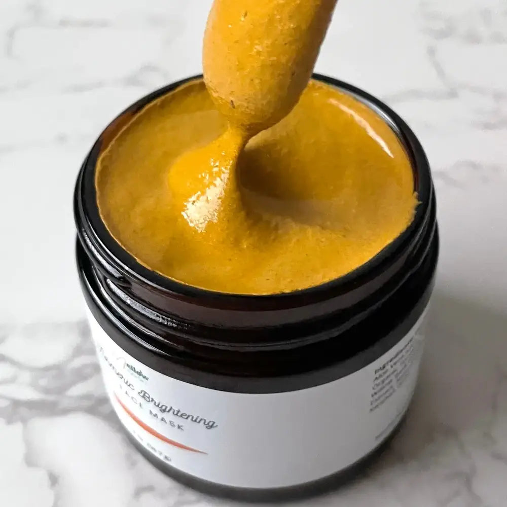 Masque anti imperfections au curcuma et au miel
